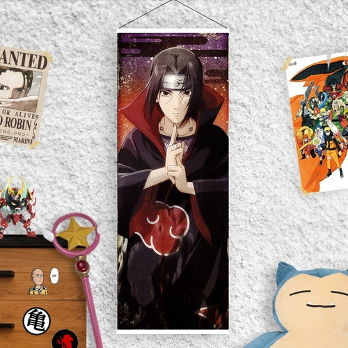 Imagen 1 de 2 de Lona De Itachi Uchiha - Anime Naruto - Animeras