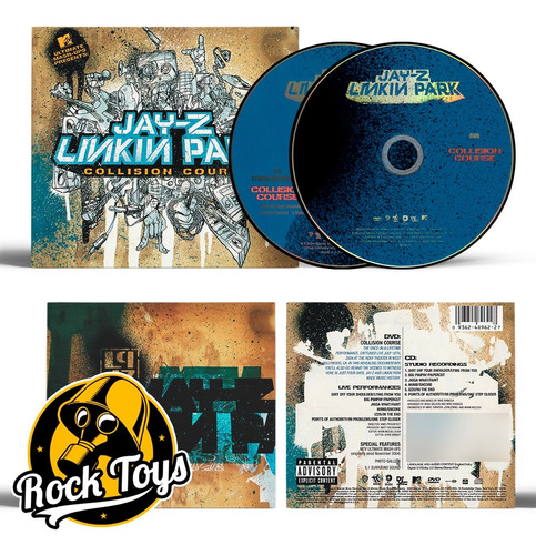 Linkin Park - Collision Course 2004 Cd & Dvd Vers. Usa (Reacondicionado)