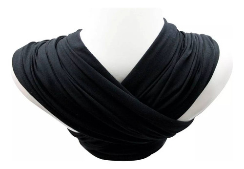 Rebozo Fular Multiposiciones Negro