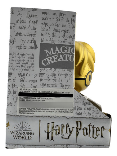 Harry Potter Dorado Cajita Coleccionable Wizarding World