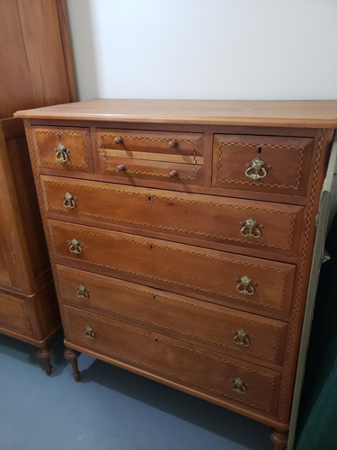 Imagen 5 de 6 de Muebles De Marqueteria Antiguedades Conjunto Madera