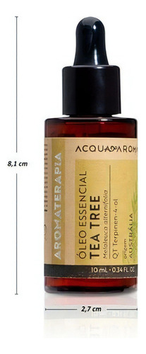 Leo Essencial Aroma Tea Tree 10ml Puro 100% Natural