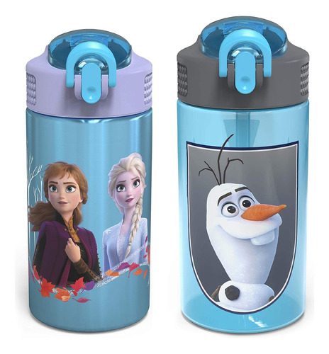 Disney Frozen 2 - Juego De Botellas De Agua Niños Paji...