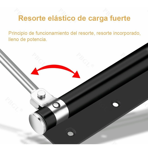 Imagen 6 de 8 de Cierrapuertas Automático Con Resorte De Acero Inoxidable