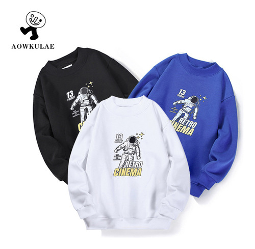 Sudadera De Forro Polar Para Niños, Otoño-invierno, Estilo C
