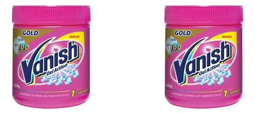 Packx2 Vanish Polvo Oxi Action 450g Multi Power Quita Mancha