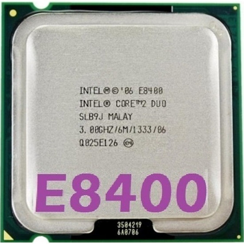 Imagem 1 de 10 de Processador Core 2 Duo E8400 3.0ghz + 4gb Ddr2 800mhz Gamer
