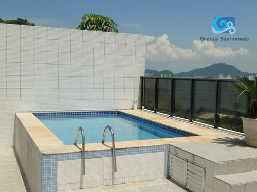 Imagem 20 de 30 de Enseada Cobertura Vista Para O Mar Praia Da Enseada Guarujá - Co0350