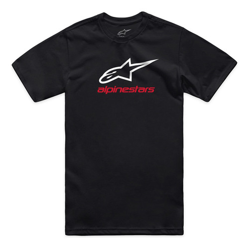 Camiseta Masculina Alpinestars Always 2.0 Preto Vermelho