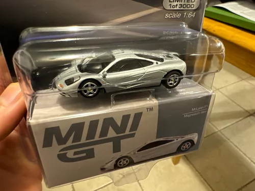 Mini Gt Mclaren F1 Magnesium Silver #555 Mijo Exclusives