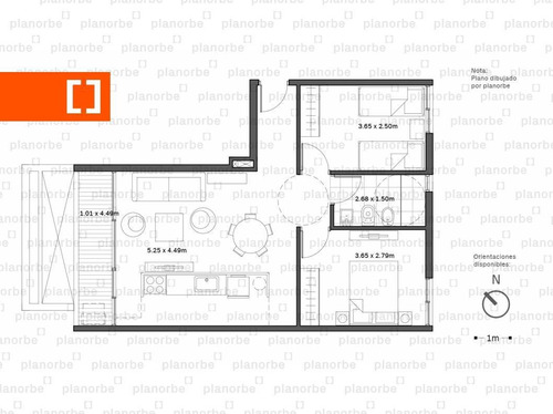 Venta De Apartamento Obra Construcción 2 Dormitorios En Aguada, 01 Libertador Unidad 801