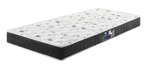 Colchão Solteiro Espuma D70/d28 Atlanta Branco 78x188x17cm