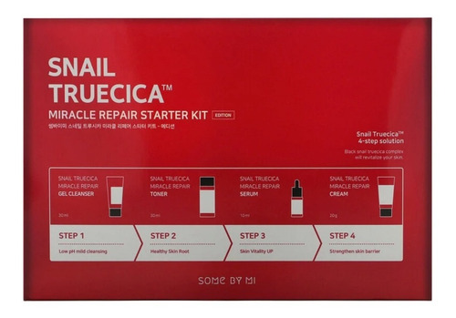 Imagen 2 de 4 de Some By Mi Snail Truecica Miracle Repair Kit Baba De Caracol
