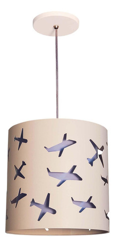 Lustre Pendente Infantil Aviões 25 X25