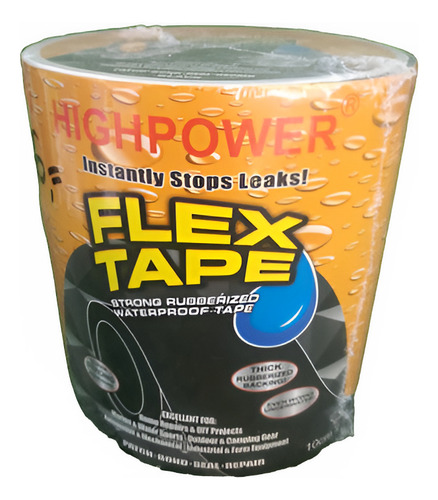 Cinta Flexible Resistente Al Agua 1,52 Mts