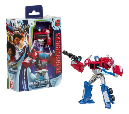 Figura Optimus Prime Transformers Earthspark Baf Mandroid