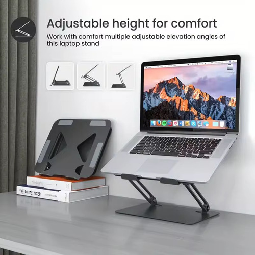 Soporte Plegable Y Ajustable Para Notebook Y Laptop