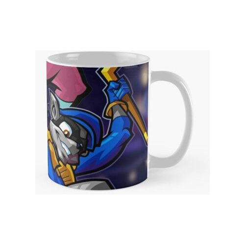 Taza Sly Cooper Y El Thievius Raccoonus Calidad Premium