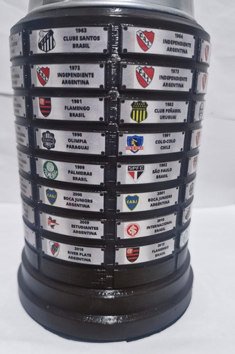 Troféu Da Taça Libertadores América Cruzeiro Completa 38cm