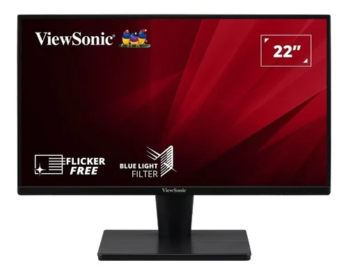 Monitor ViewSonic con pantalla de 22" 75Hz y resolución FHD
