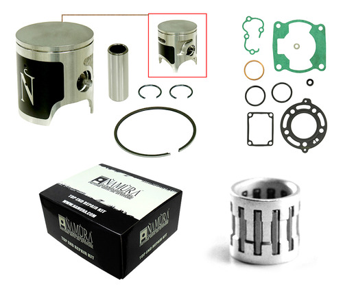 Piston Y Empaques Kawasaki Kx 85 (2014-2022) Medida: +0.02mm