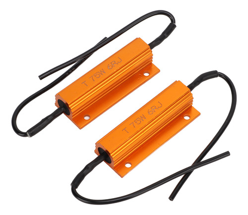 Ecualizador De Carga Led, Resistencia De 2 Piezas, 75 W, 6 R
