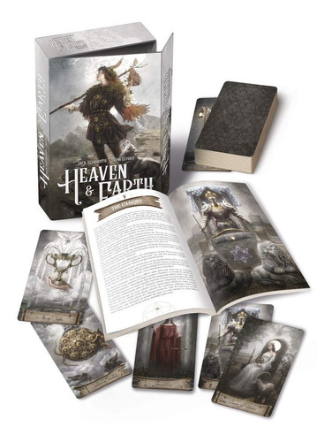 Heaven & Earth Tarot Kit (inglés) Cartas + Libro  