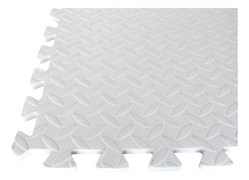 Tapete Protector Tatami Para Ejercicio De 4 Piezas Gris.