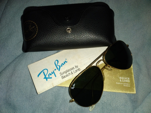 Ray Ban Aviators Vintage Verdes Made In Usa By Bausch & Lomb