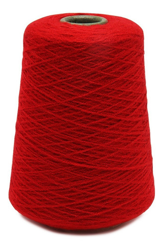 Fio Cristal Pingouin 250g 1250mts Tex 200 100% Acrílico Cor 0315 - Vermelho