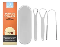 Comprar Set Limpiadores De Lengua Con Estuche