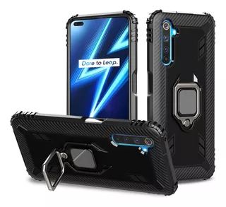 Capa Protetora Para Oppo Realme 6 Pro Com Suporte