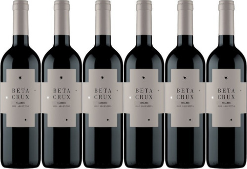 Vino Beta Crux Malbec X6-oferta Celler