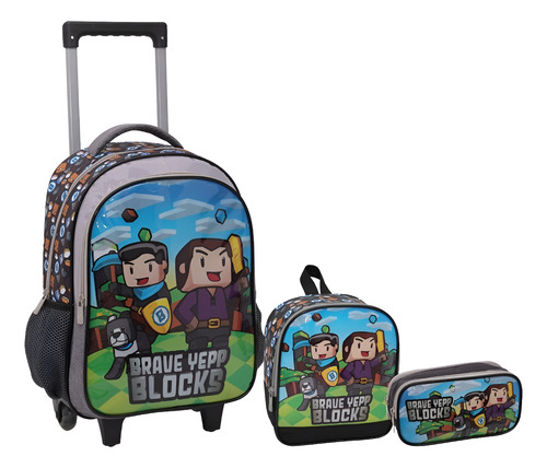 Mochila Passeio Yepp Gamecraft Cor Cinza Design Gamecraft 25l