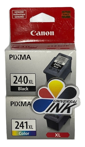 Cartuchos Canon 240xl Negro Y 241xl Color Originales