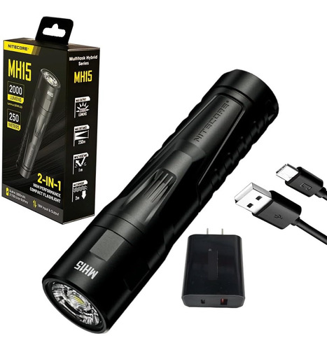 Nitecore Mh15 2000 Lumen Led Usb-c Recargable Powerbank Lint