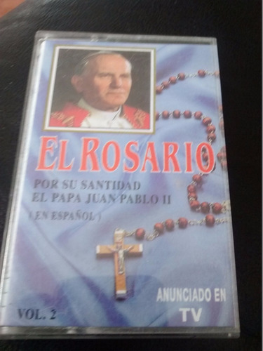 Cassette De El Rosario Por El Papa Juan Pablo 2 -vol 1(355