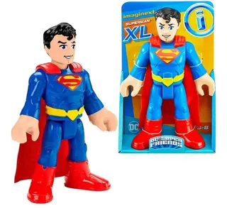 Boneco Herói Superman Dc Super Imaginext Mattel Justiça