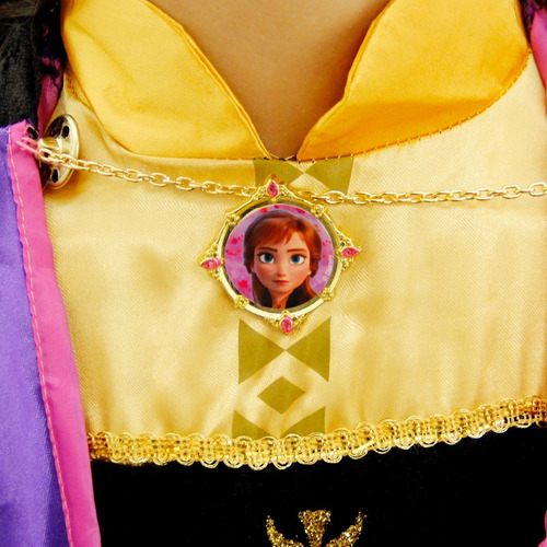Imagen 3 de 7 de Disfraz Princesa Ana Frozen 2 Disney Deluxe Niña