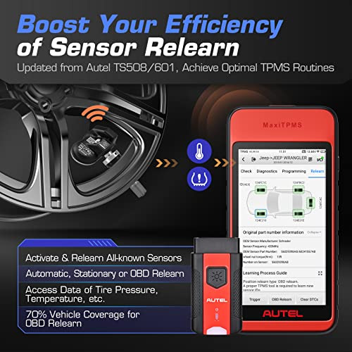 Escáner De Tpms Autel Maxitpms Its600 2024: Nivel Superior