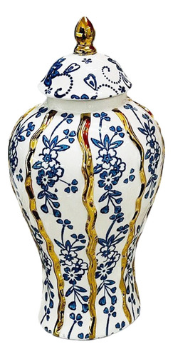 Jarrón De Cerámica, Tarro De Jengibre De , 28cmx28cmx60cm