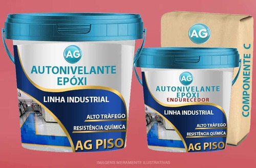 Autonivelante Industrial Rosa Ag - Ral3017 15kg