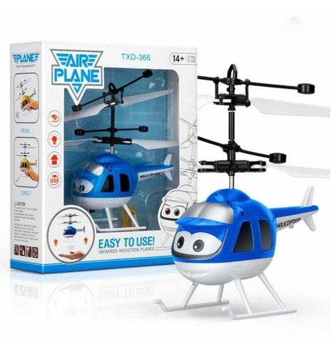 Helicoptero Juguete Con Sensor Recargable, Volador, Infantil