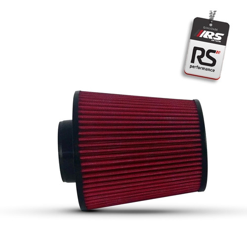 Imagem 6 de 7 de Filtro De Ar Esportivo Duplo Fluxo Rsd65150 Vermelho