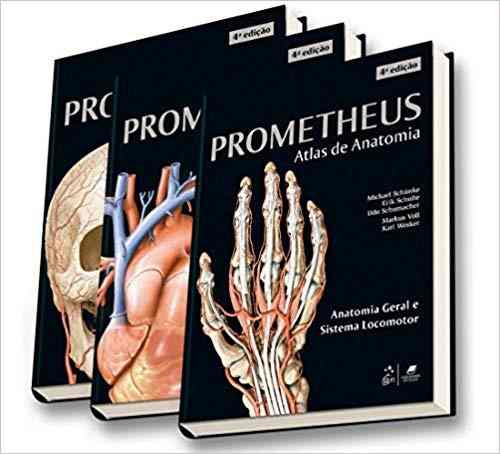 Prometheus Coleção Atlas De Anatomia 3 Volumes 4ª 2019