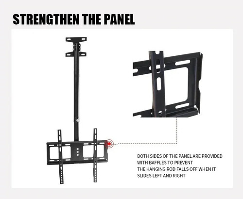 Soporte Tv Led Lcd Techo Pared Ajustable Base 26 A 55