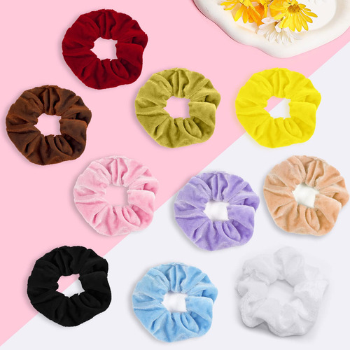 45pcs Ligas Para Cabello, Scrunchies Para Cabello Y Cabello