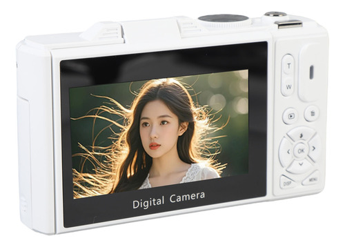 Cámara Flash 5k Hd Digital 75mp Uhd 18xaf Con Enfoque Automá
