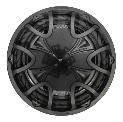 Subwoofer Bravox 12 Bk12 D4 350 W Rms Bobina Dupla 4+4 ohmios