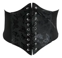 Comprar Faja Cinturón Ancho Mujer Corset Gótico Cintura Elástica